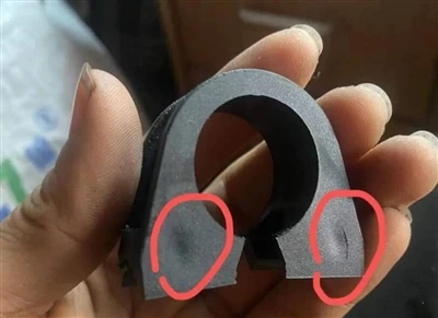 Enjeksiyon Kalıplama Qismlari Sirt qisqarishi, Etti jihatlar bittadan bitta t...